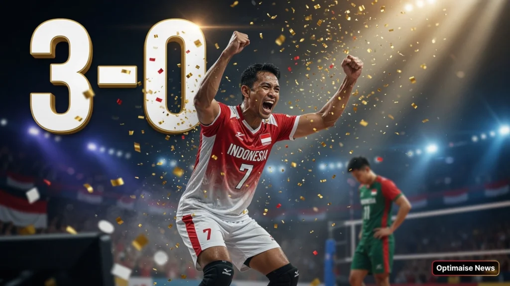 Timnas Voli Putra Kantongi 3-0
