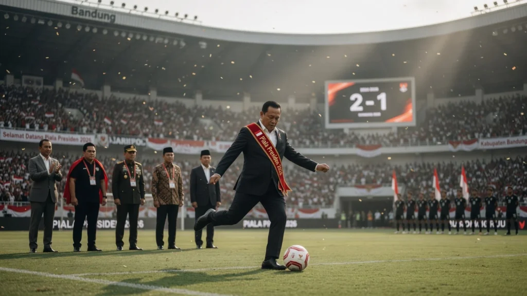 Menurut Mendagri, penyelenggaraan Piala Presiden 2026 Dorong Bakat dan Ekonomi