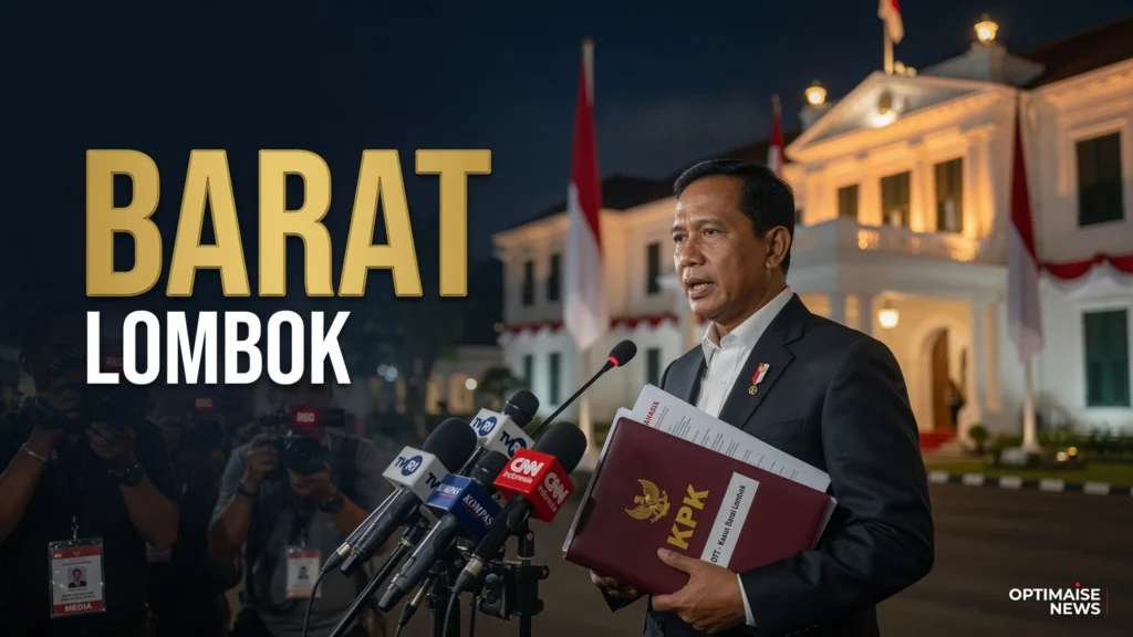 Tito Prihatin OTT Bupati Lombok Barat
