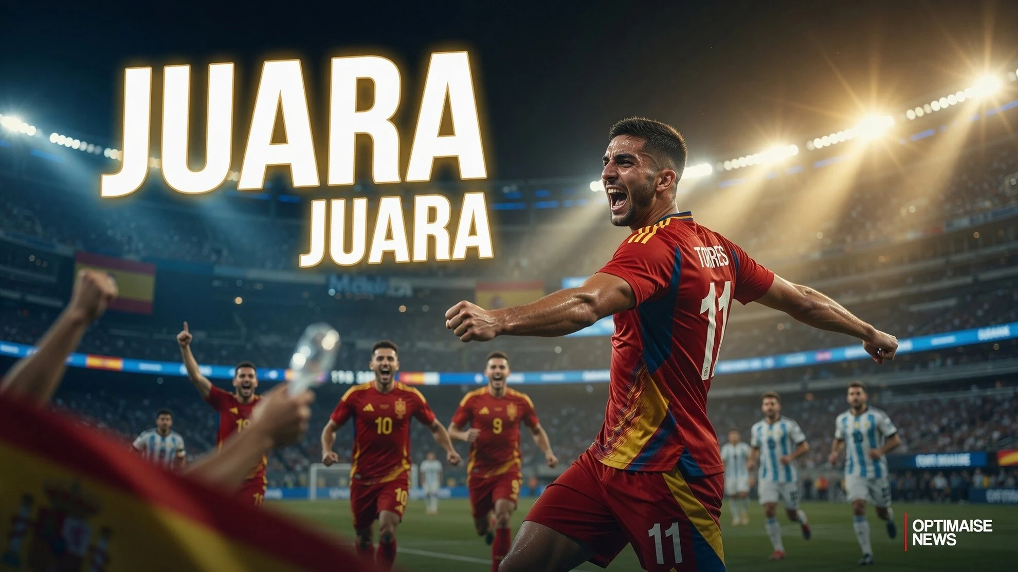 Torres Bawa Spanyol & Real Madrid Paling Raih Juara 1