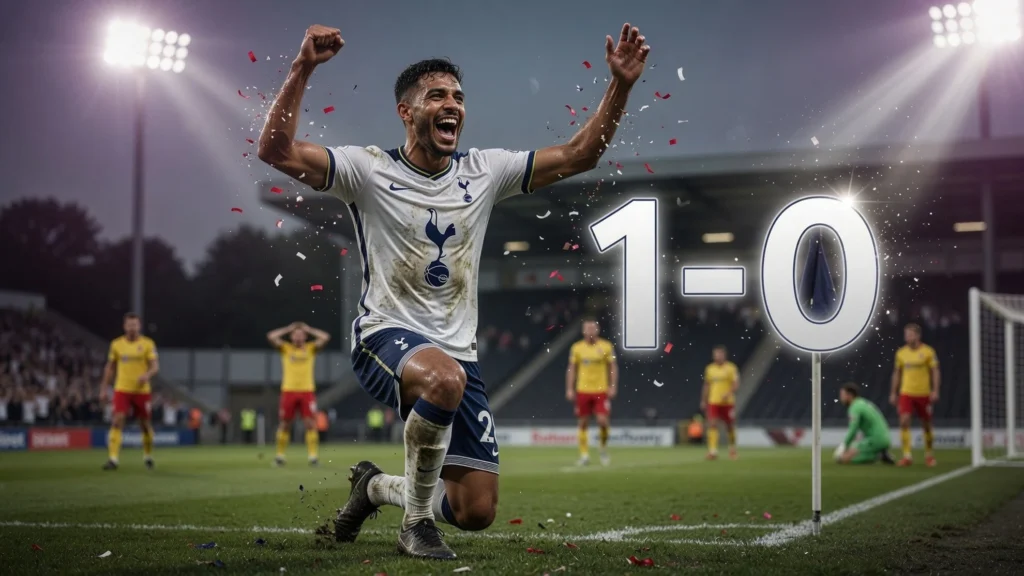 Trio Midfield Anyar Spurs Kuasai Babak Pertama