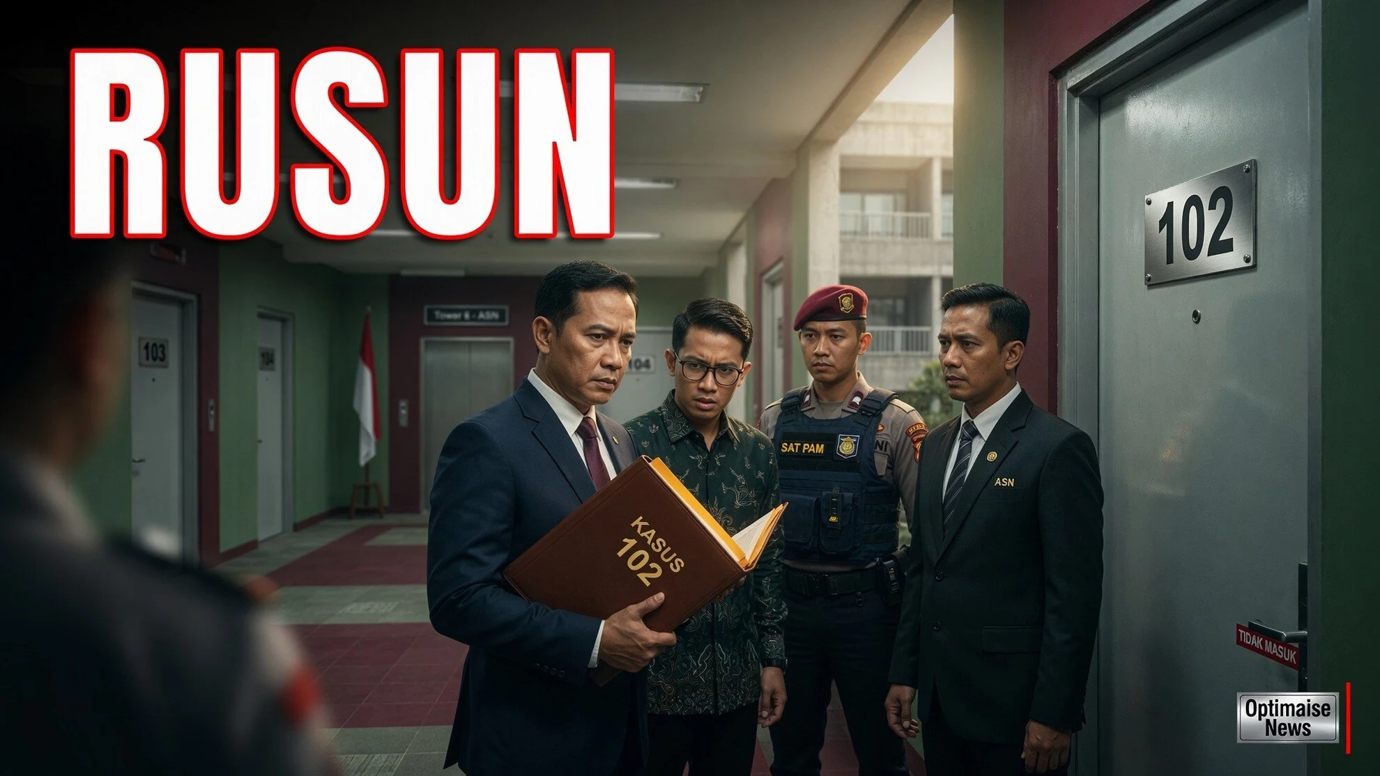 Troy Pantouw Ditemukan di Rusun ASN