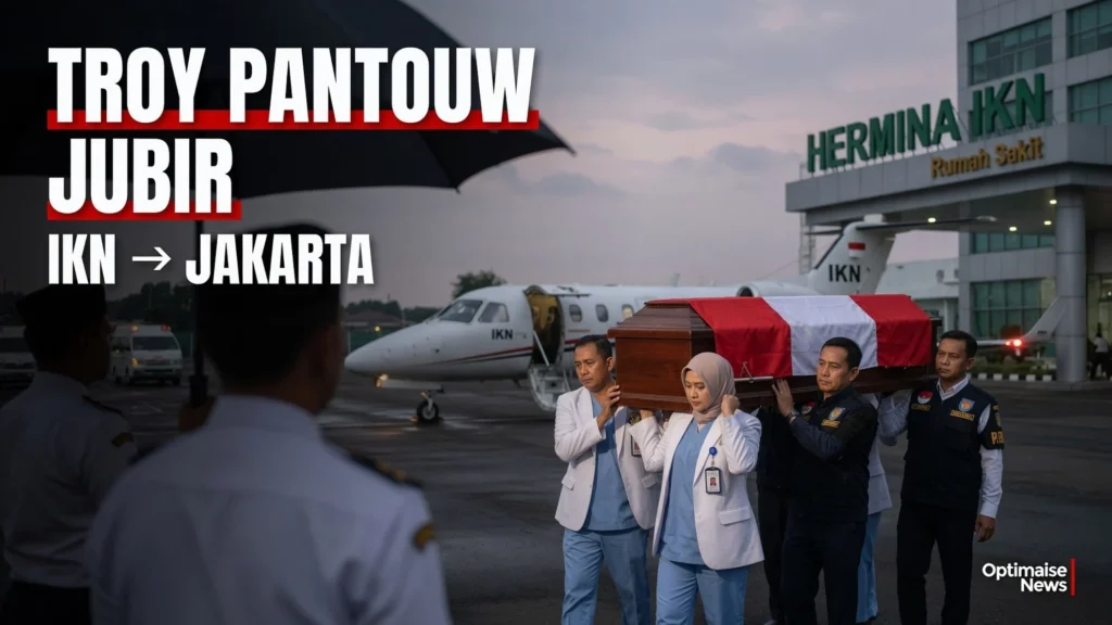 Troy Pantouw Jubir IKN Wafat di Rusun ASN