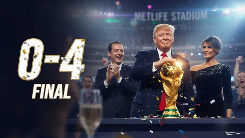 Trump Abaikan Cemooh di Final 2026 Usai AS Kalah 0-4