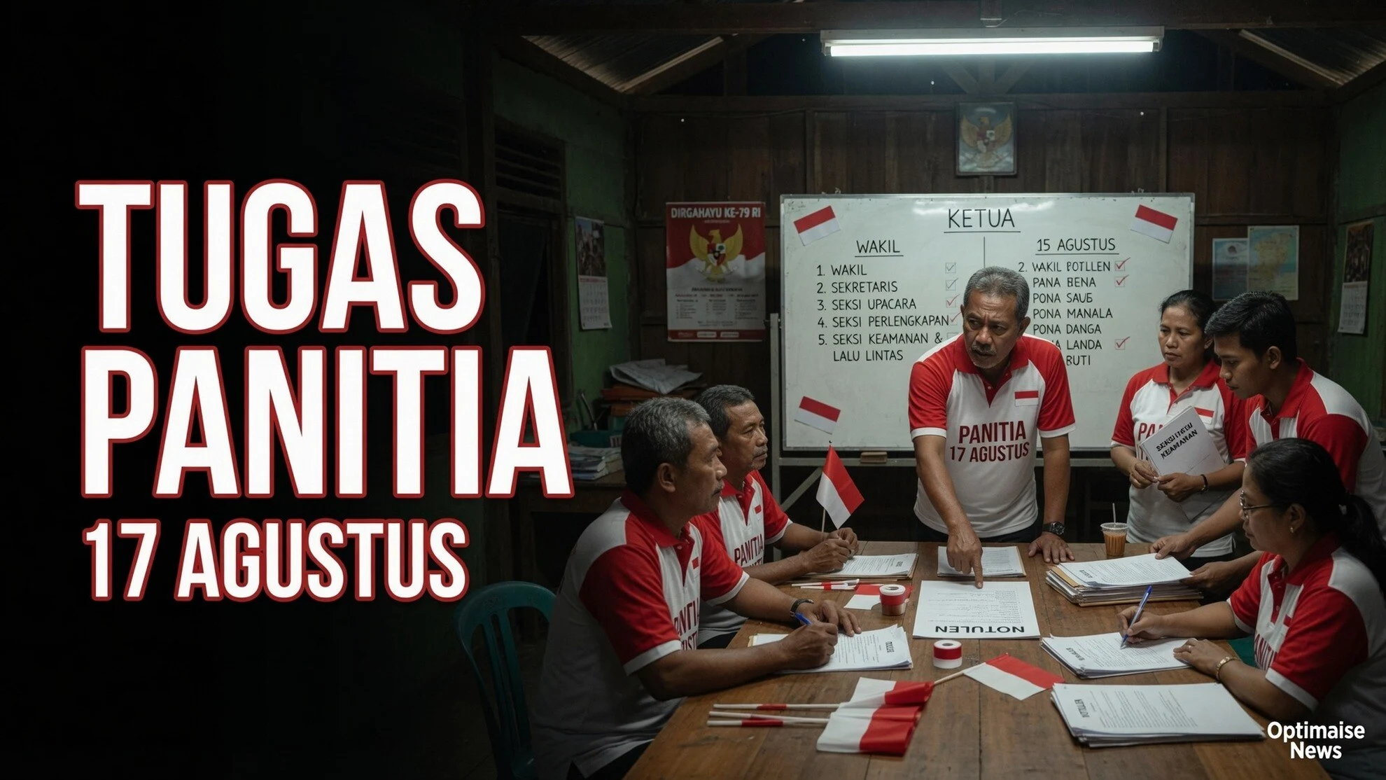Tugas Panitia 17 Agustus: Empat Posisi Inti Cegah Chaos di Hari H