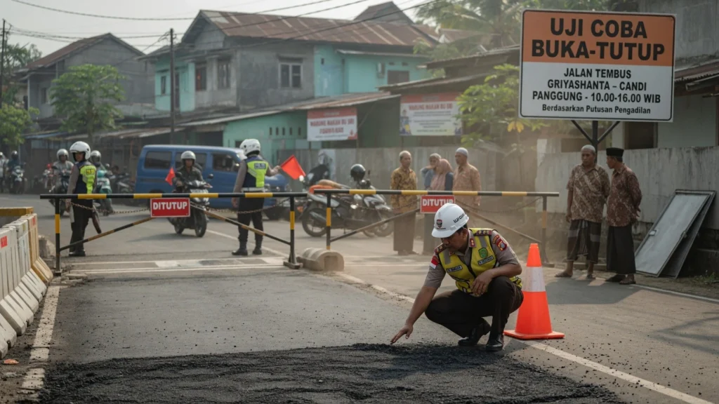 Respons Warga: Portal Ditutup vs Penutup Dibongkar Mandiri