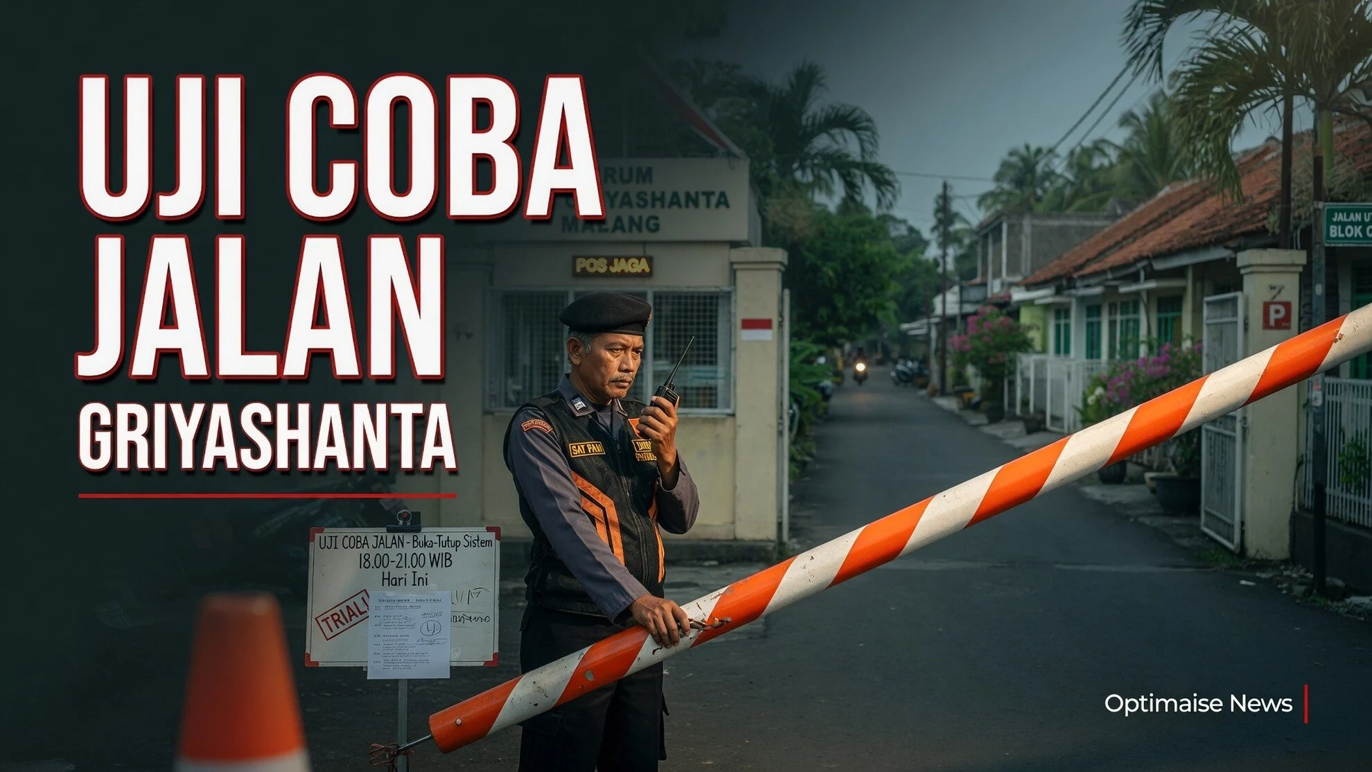 Uji Coba Jalan Tembus Griyashanta Buka-Tutup Target Akhir Juli 2026