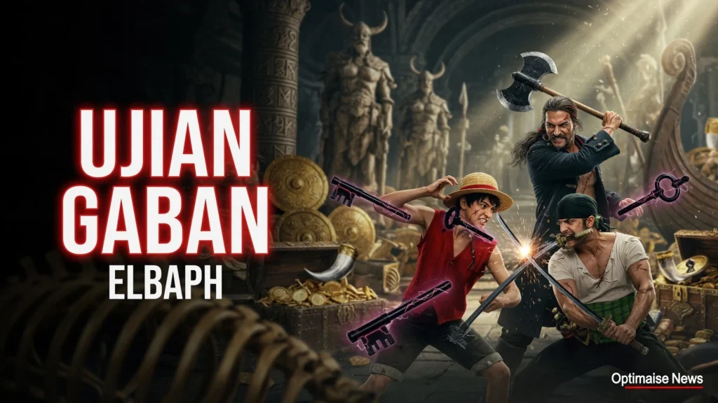Ujian Gaban: Luffy-Zoro Raih Kunci Loki di One Piece 1170