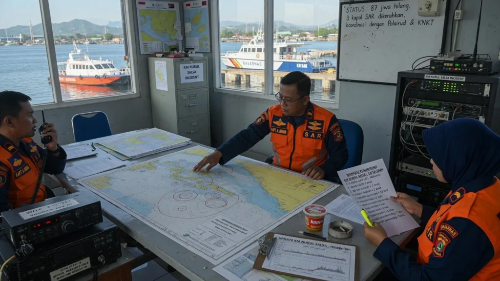 Update KM Nurul Salsa Tenggelam: Bawa 78 Penumpang, 25 Hilang di hari ketiga