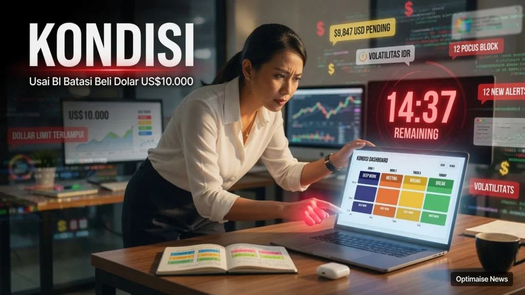 Usai BI Batasi Beli Dolar US$10.000, Begini Kondisi