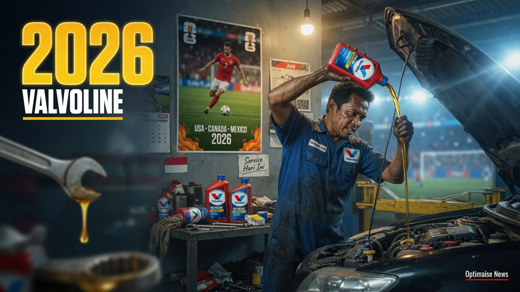 Valvoline 160 Tahun: Mekanik di Euforia Piala Dunia 2026