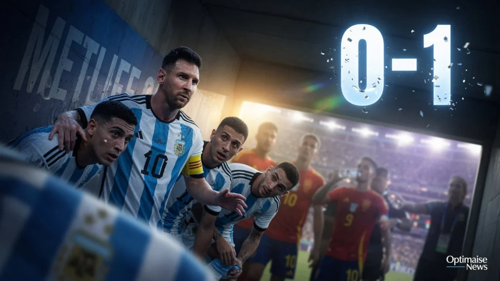 Video Messi di Lorong Picu Teori Argentina Diminta Kalah 0-1