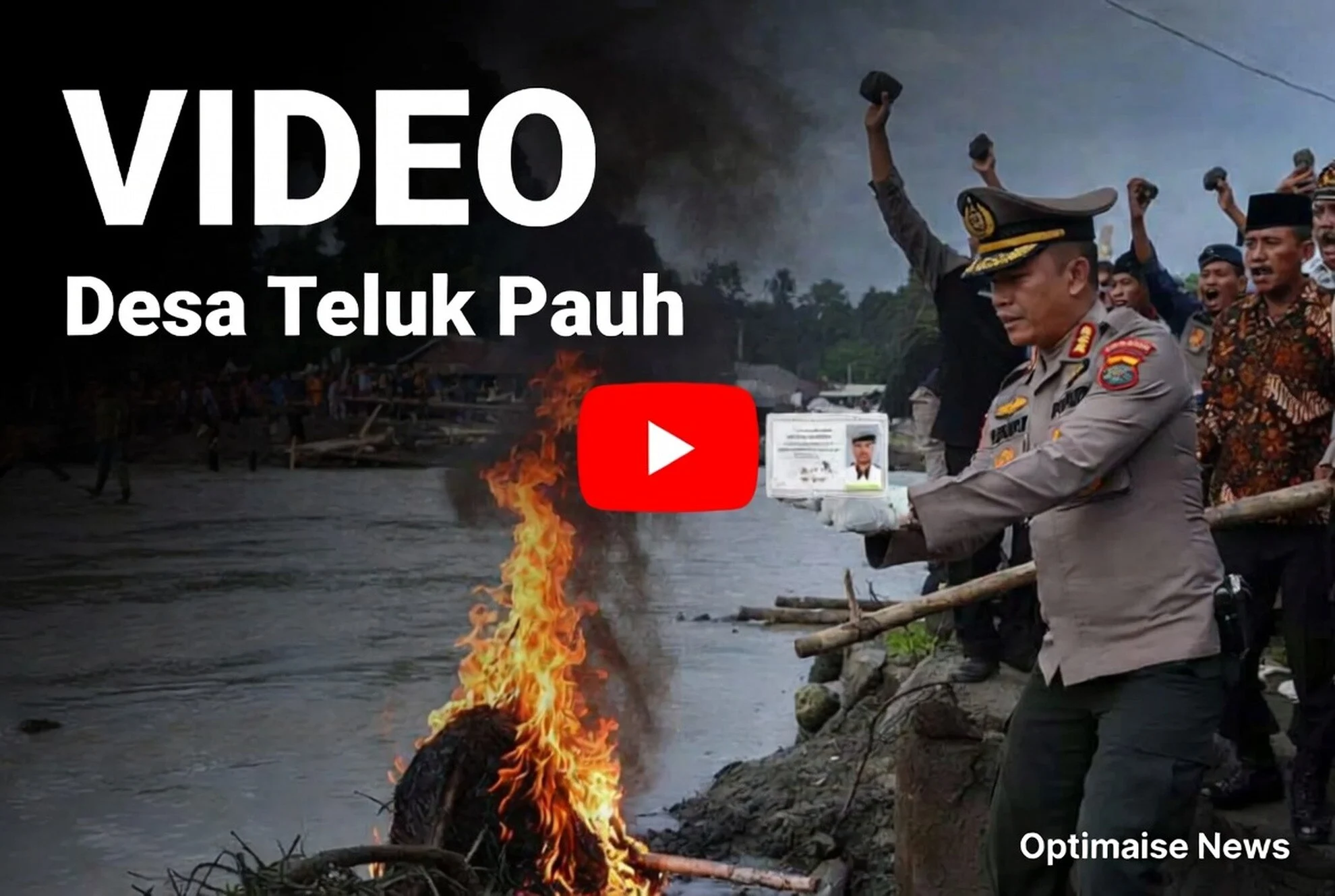 Video: Momen Api Membakar Perbukitan Gunung Paseban Bandung (Kuansing)
