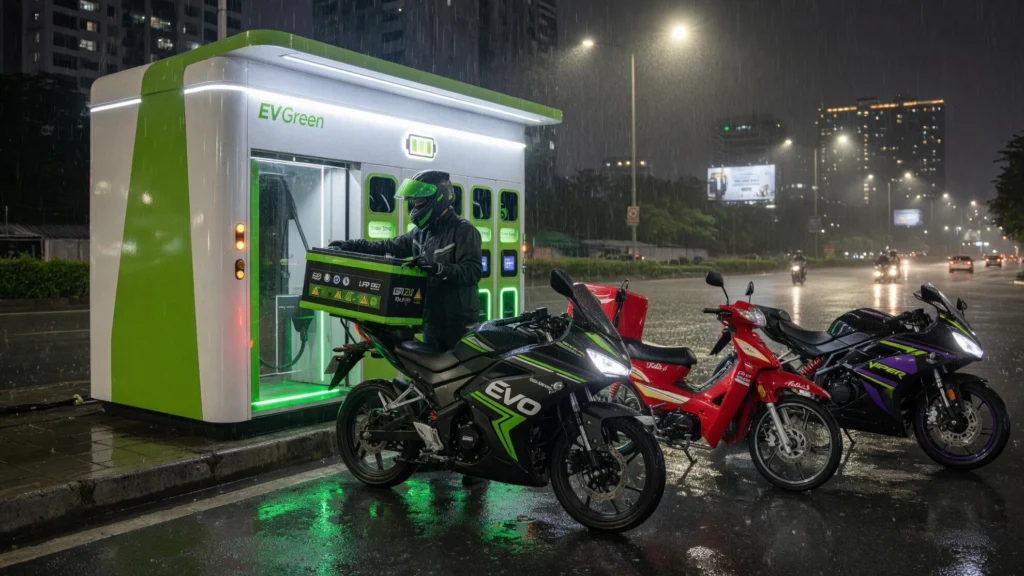 Interoperabilitas Baterai dan Jaringan Penukaran