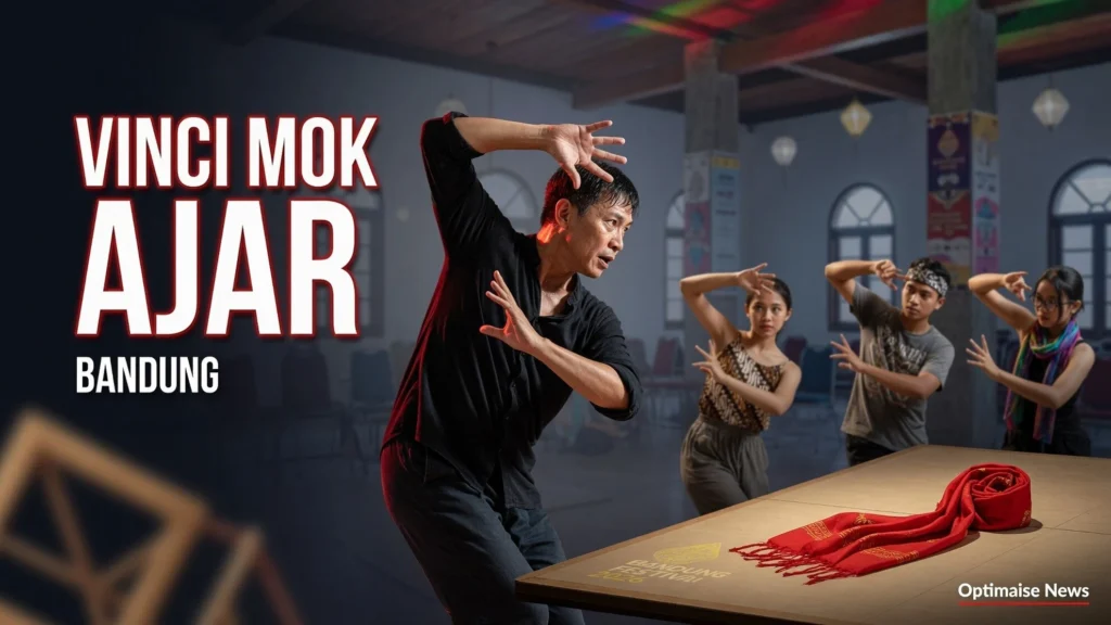 Vinci Mok Ajar Butoh Jepang di Workshop Teater Tari Bandung Arts
