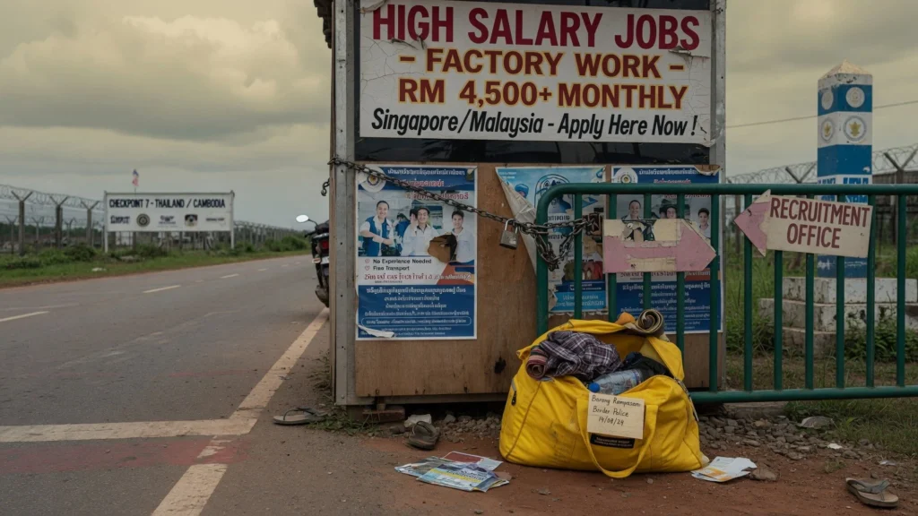 Pola rekrutmen online scam lewat Thailand