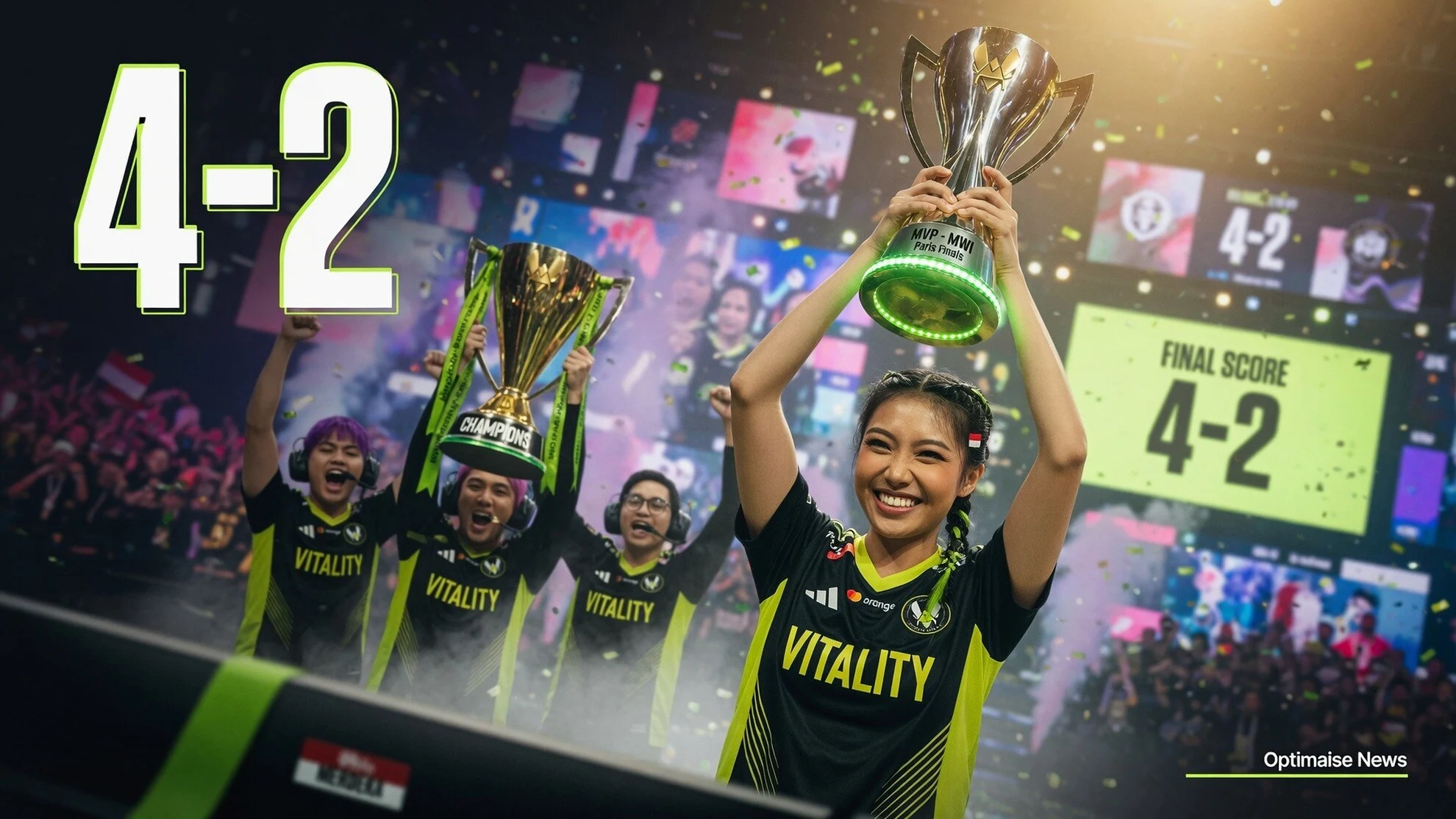 Vival Sabet FMVP Kedua Usai Vitality Tekuk NAVI 4-2