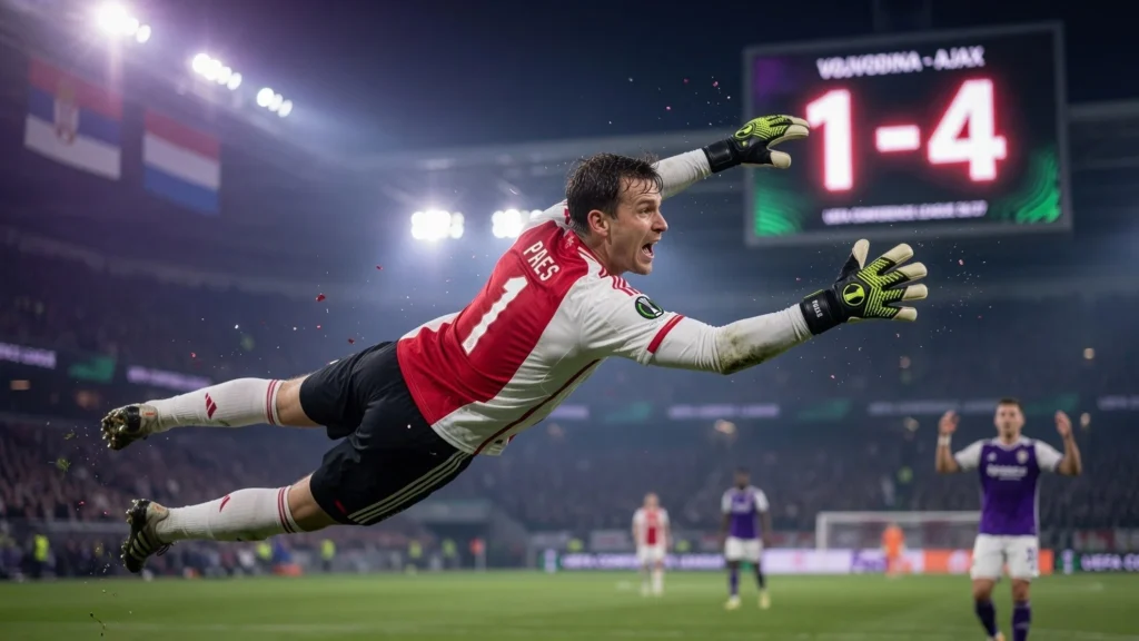 Aksi Maarten Paes yang Menjaga Keunggulan Ajax