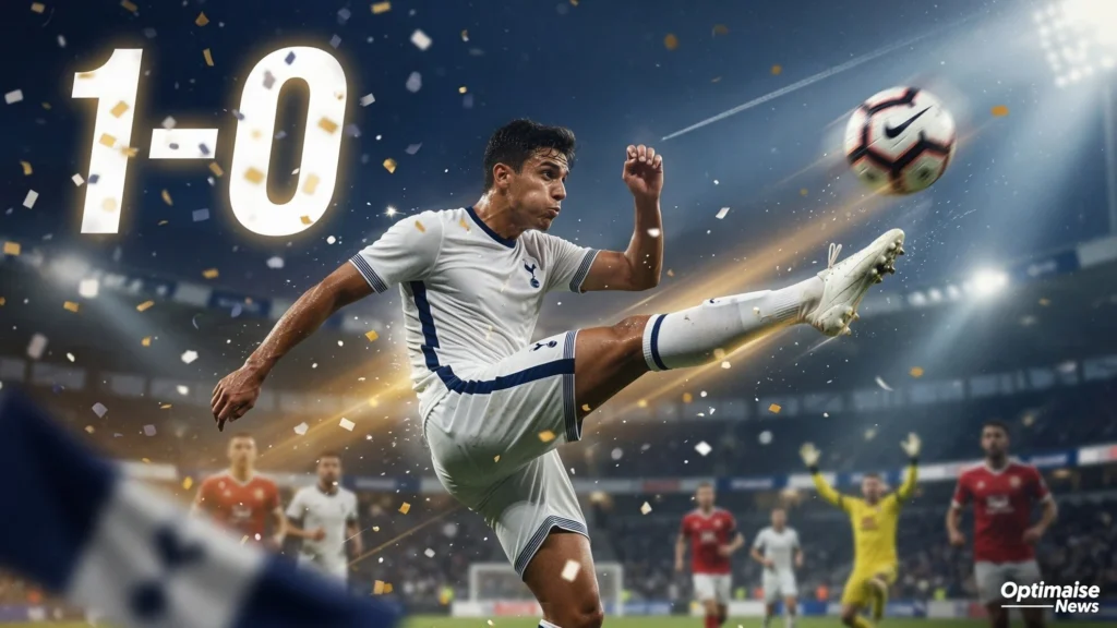 Voli Debut Fernandes Bawa Tottenham vs MK Dons 1-0