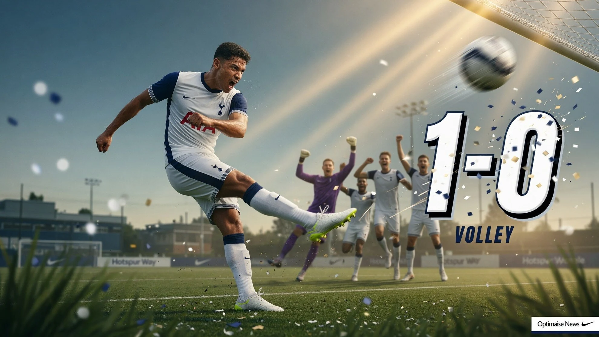 Voli Fernandes Bawa tottenham vs mk dons 1-0
