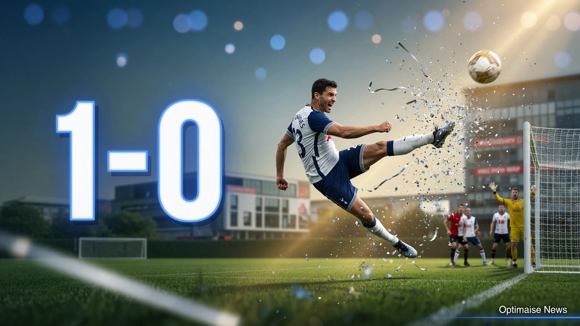 Voli Fernandes Menangkan Tottenham vs MK Dons 1-0
