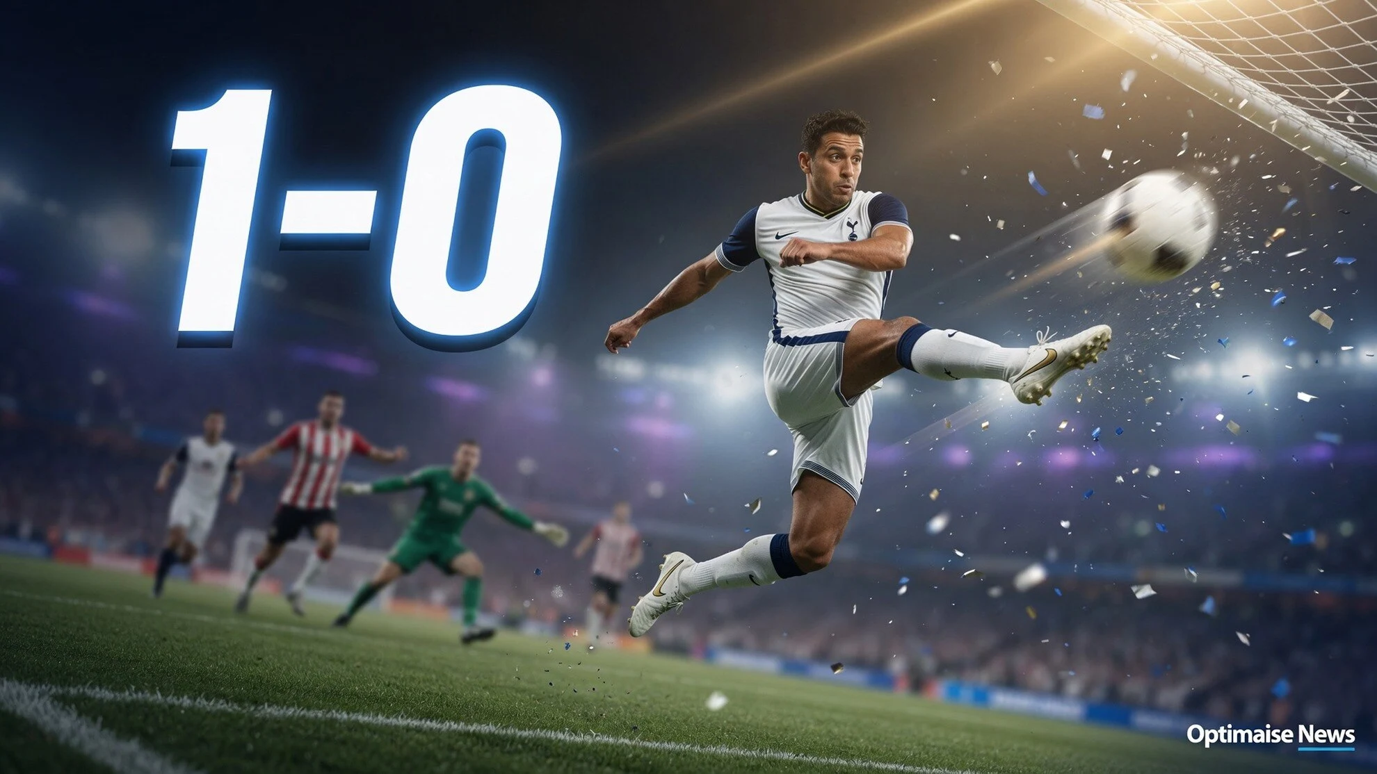 Voli Menit ke-3 Fernandes, Tottenham vs MK Dons 1-0