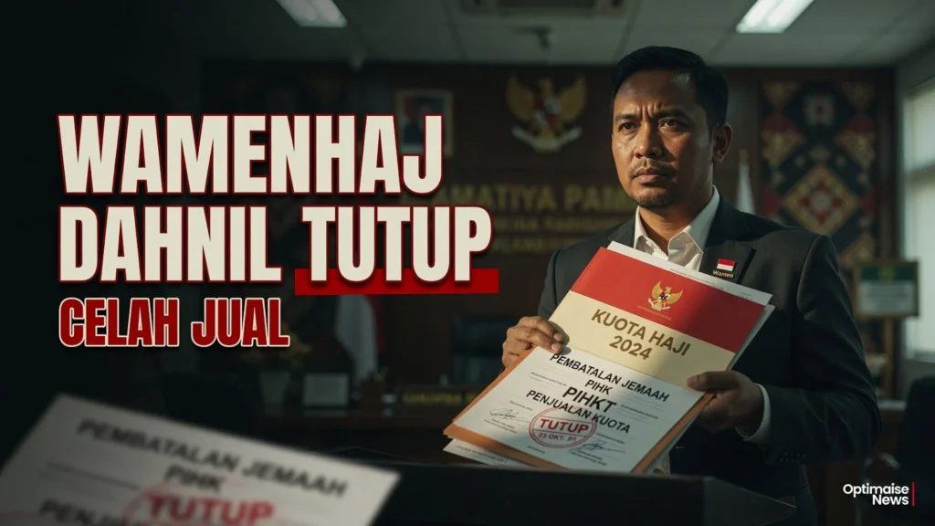 Wamenhaj Dahnil Tutup Celah Jual Kuota Haji Khusus