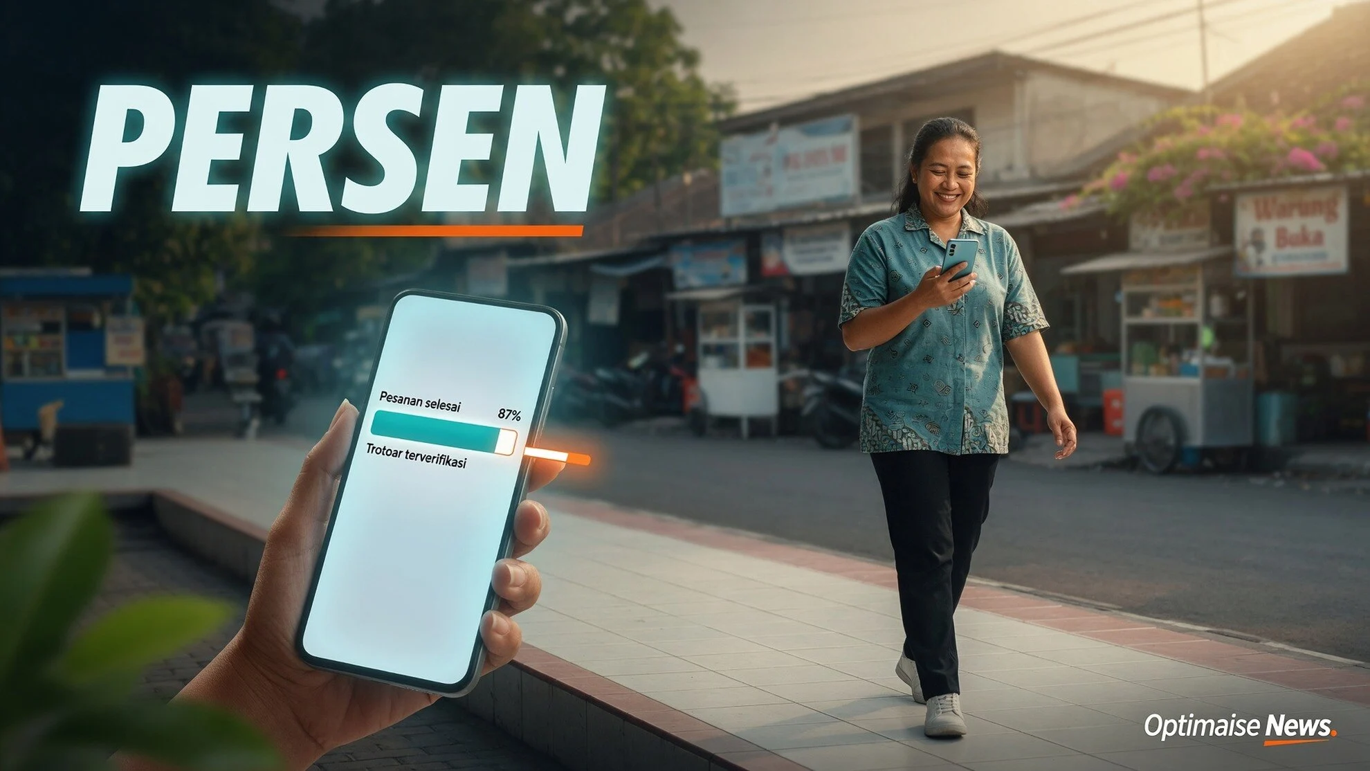 Warga Bandung Apresiasi Trotoar Dedi Mulyadi Usai Survei LSI 95 Persen