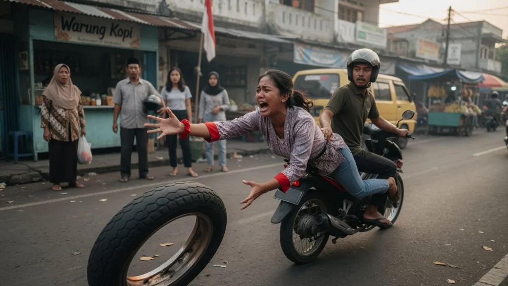 Ancaman Bunuh di Atas Motor dan Adik Dibuang Ojol