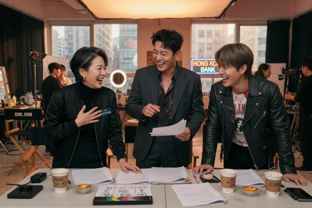 Chemistry di set: godaan perut buncit hingga plester tubuh
