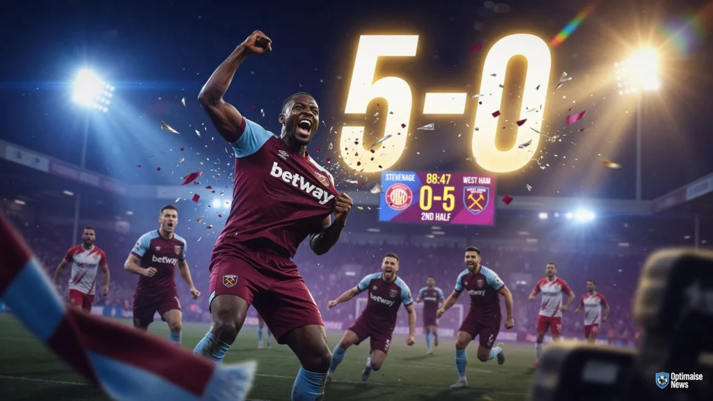 West Ham Bantai Stevenage 5-0: Ward-Prowse dkk Gacor di Uji Coba