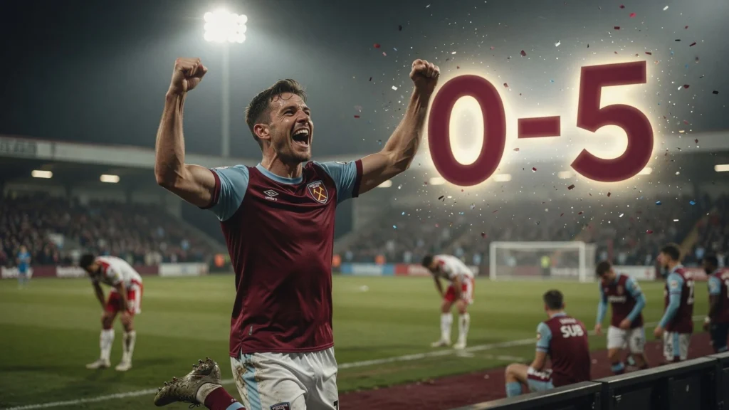 Rotasi Skuad West Ham Saat Sudah Unggul Telak