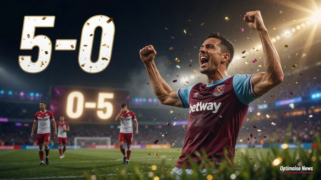 West Ham Hajar Stevenage 5-0 di Laga Persahabatan