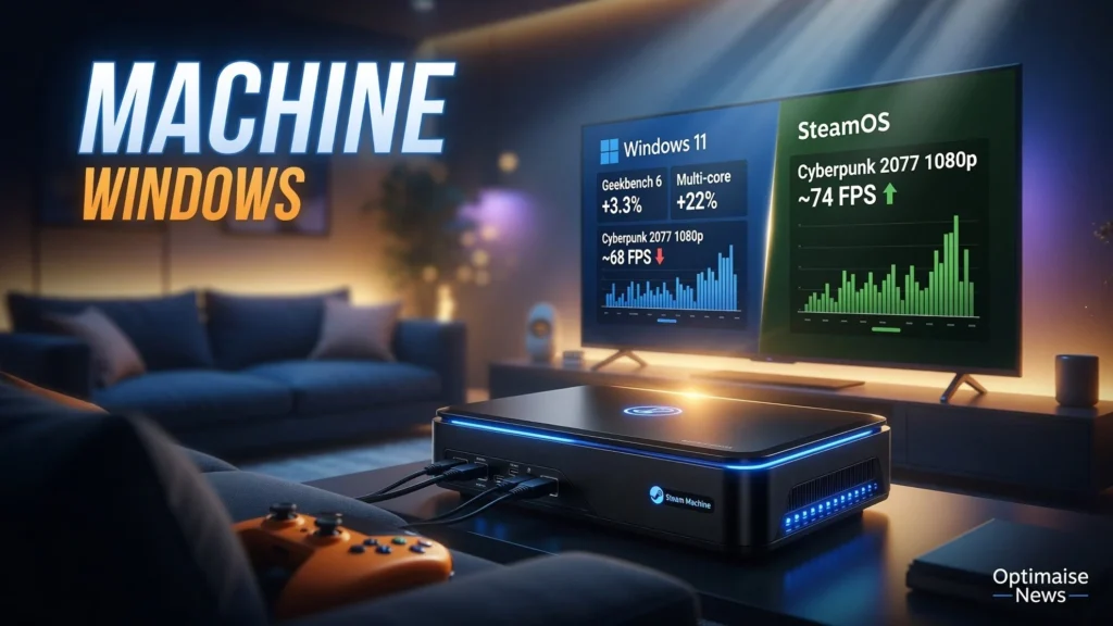 Windows 11 Lebih Kencang di Steam Machine