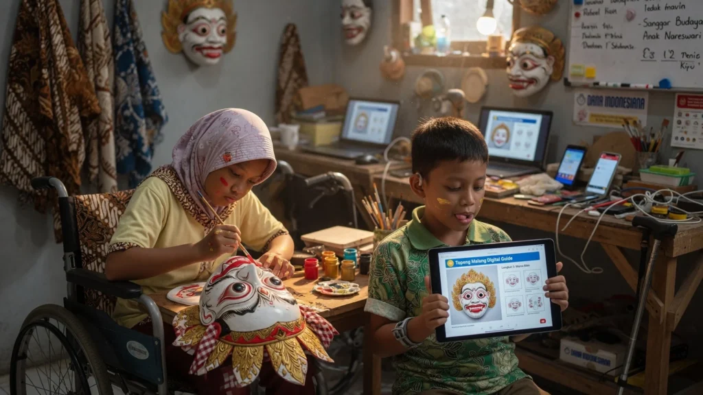 15 Peserta dari Empat Kondisi Difabel Dilatih Gratis