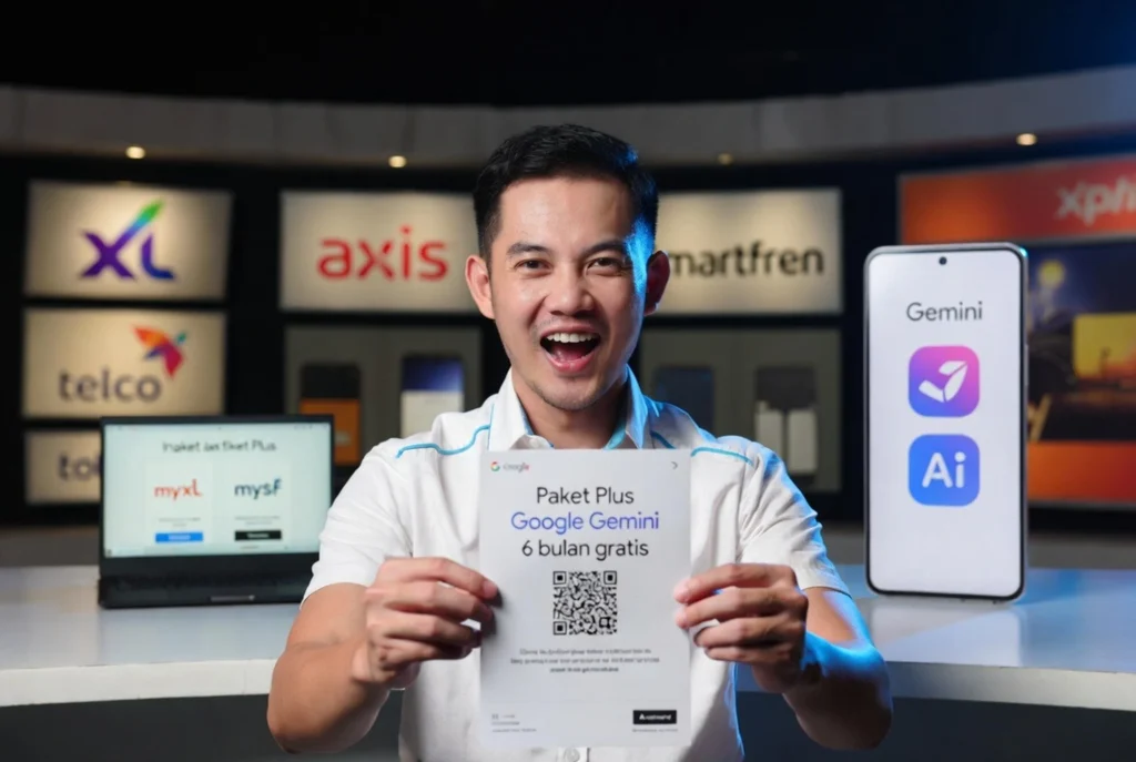 Cara Klaim Gemini Plus lewat Paket Data