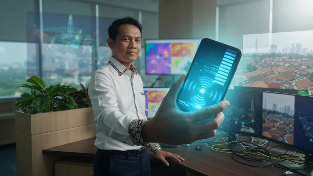 Low-Band 700 MHz Perluas Akses ke Pelosok dan Dalam Gedung