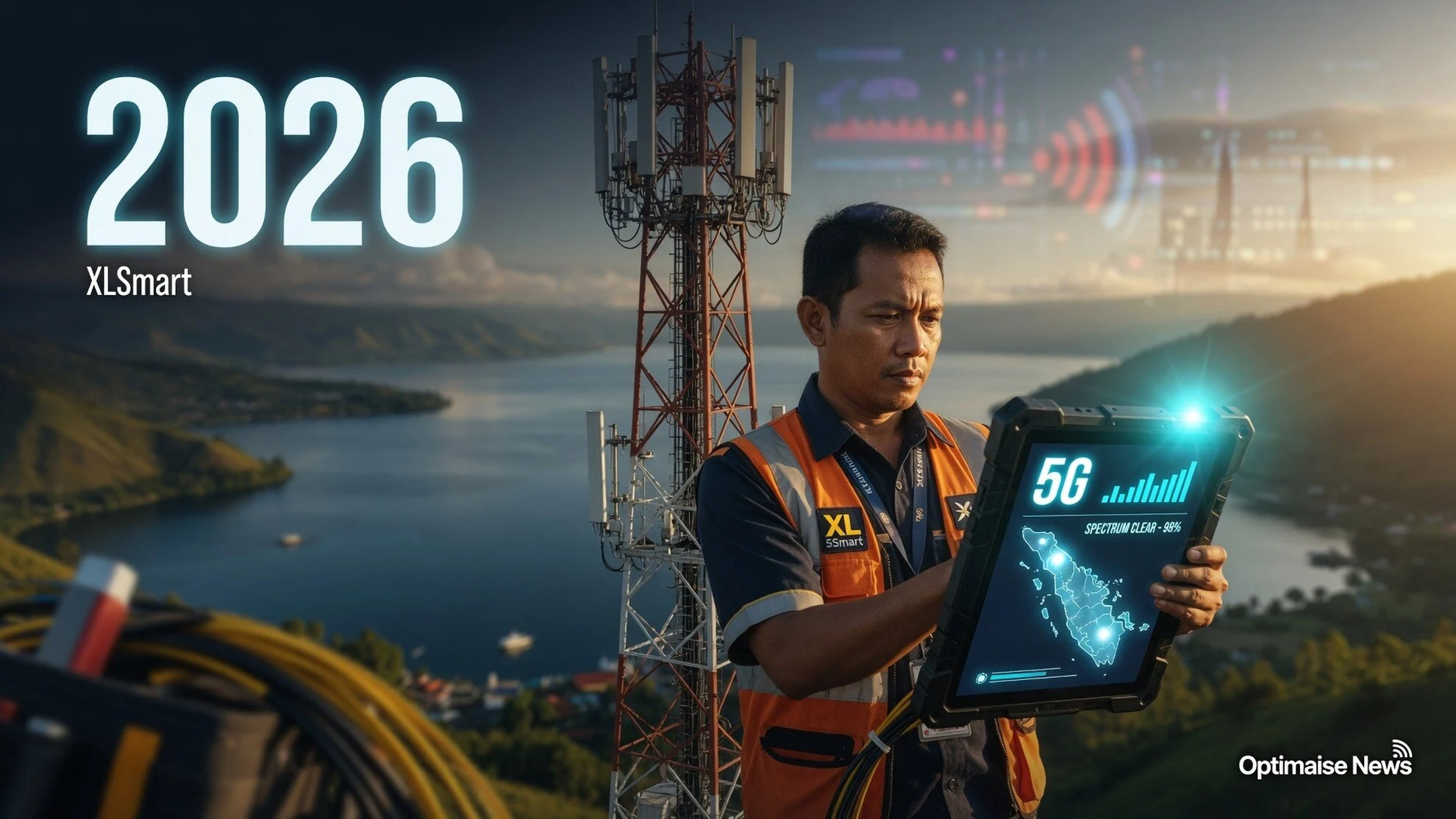 XLSmart Menang Seleksi Spektrum 700 MHz-2,6 GHz 2026