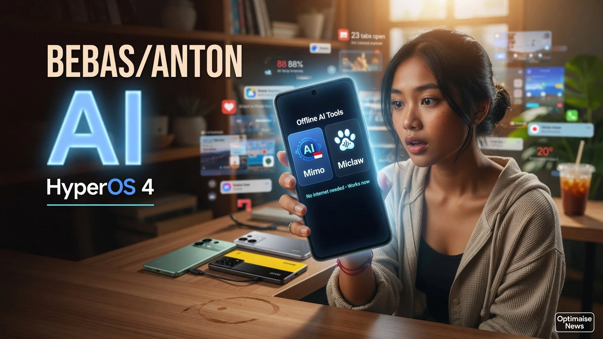 Xiaomi HyperOS 4 Flagship Dulu: +40% Lancar, AI Offline