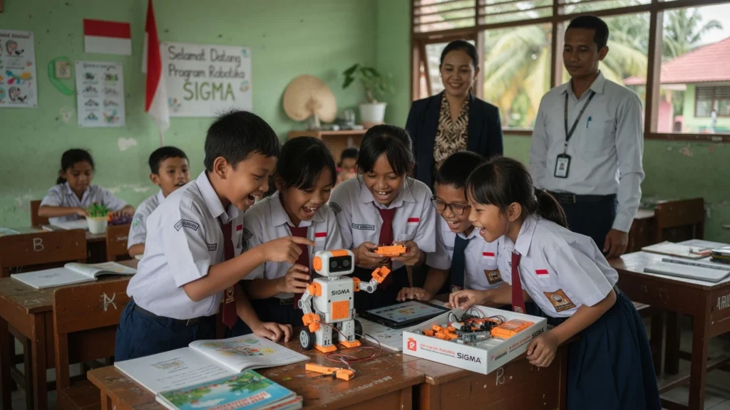 Peran YABN, Adaro, dan PRSI dalam Robotika untuk Negeri