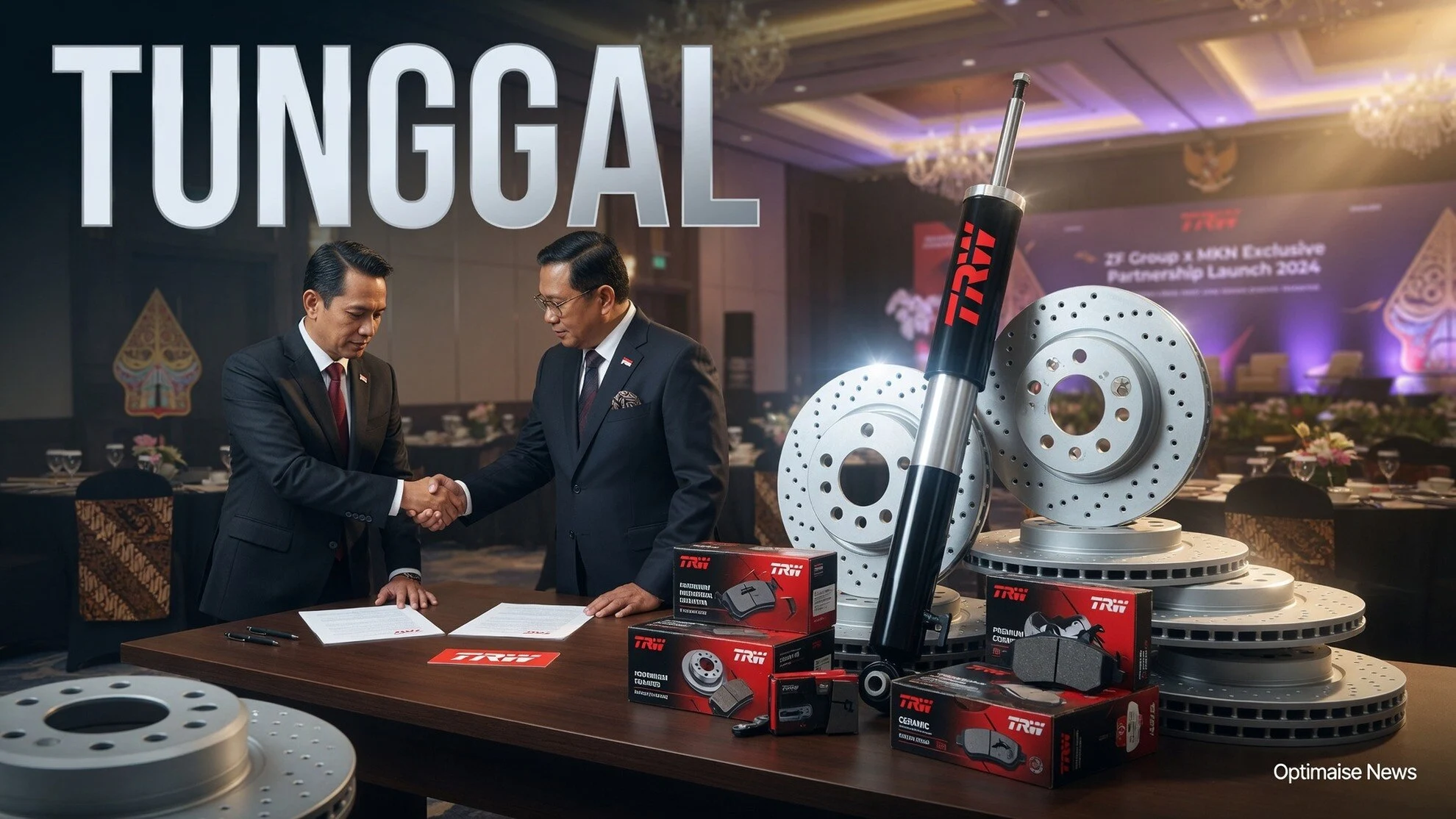 ZF Bidik 90% Suku Cadang Jepang 2027, MKN Distributor Tunggal TRW