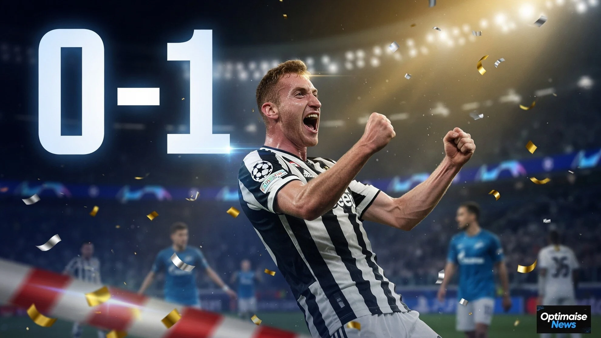 Zenit Kalah 0-1, Header Kulusevski Bawa Juventus Menang