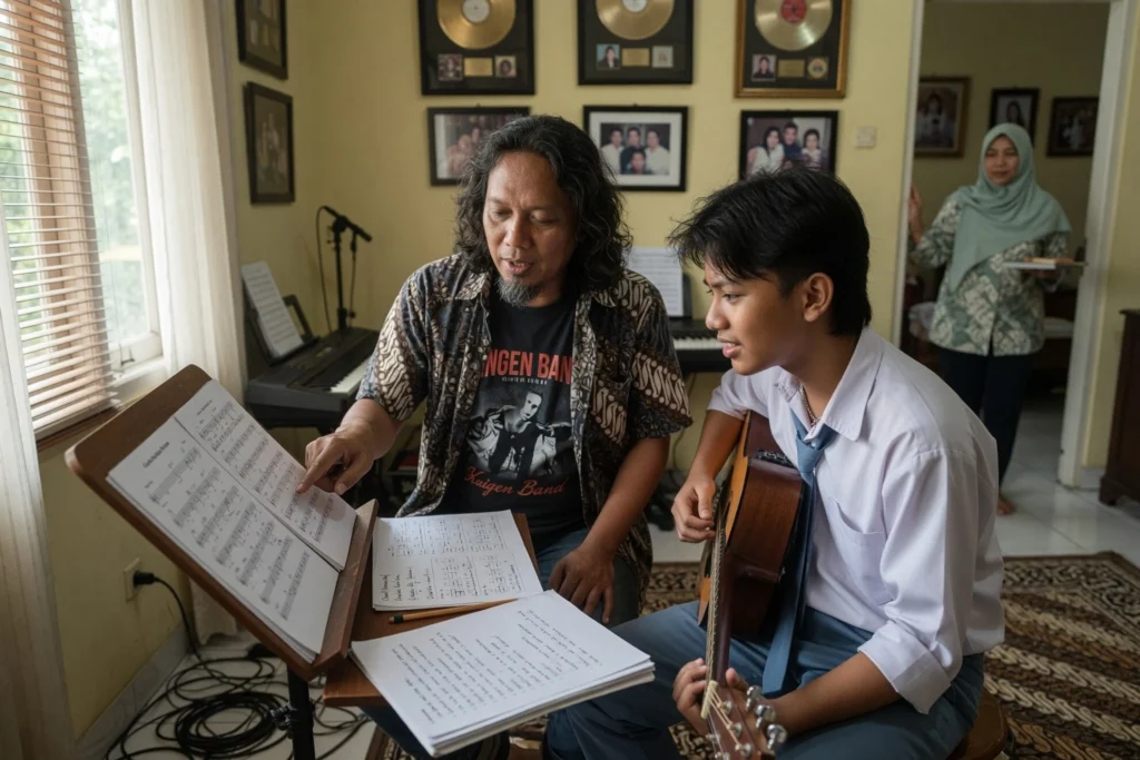 Dodhy Kangen Band Orbitkan Anak Sendiri, Siapkan Lagu