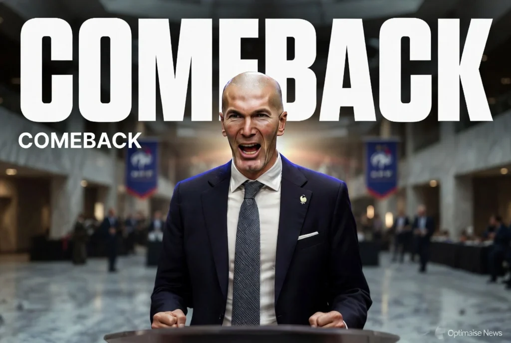 Zidane Comeback Latih Timnas Prancis hingga 2030 Gantikan Deschamps