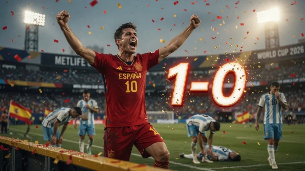 Albiceleste Tanpa Tembakan On Target, La Roja Kuasai Angka