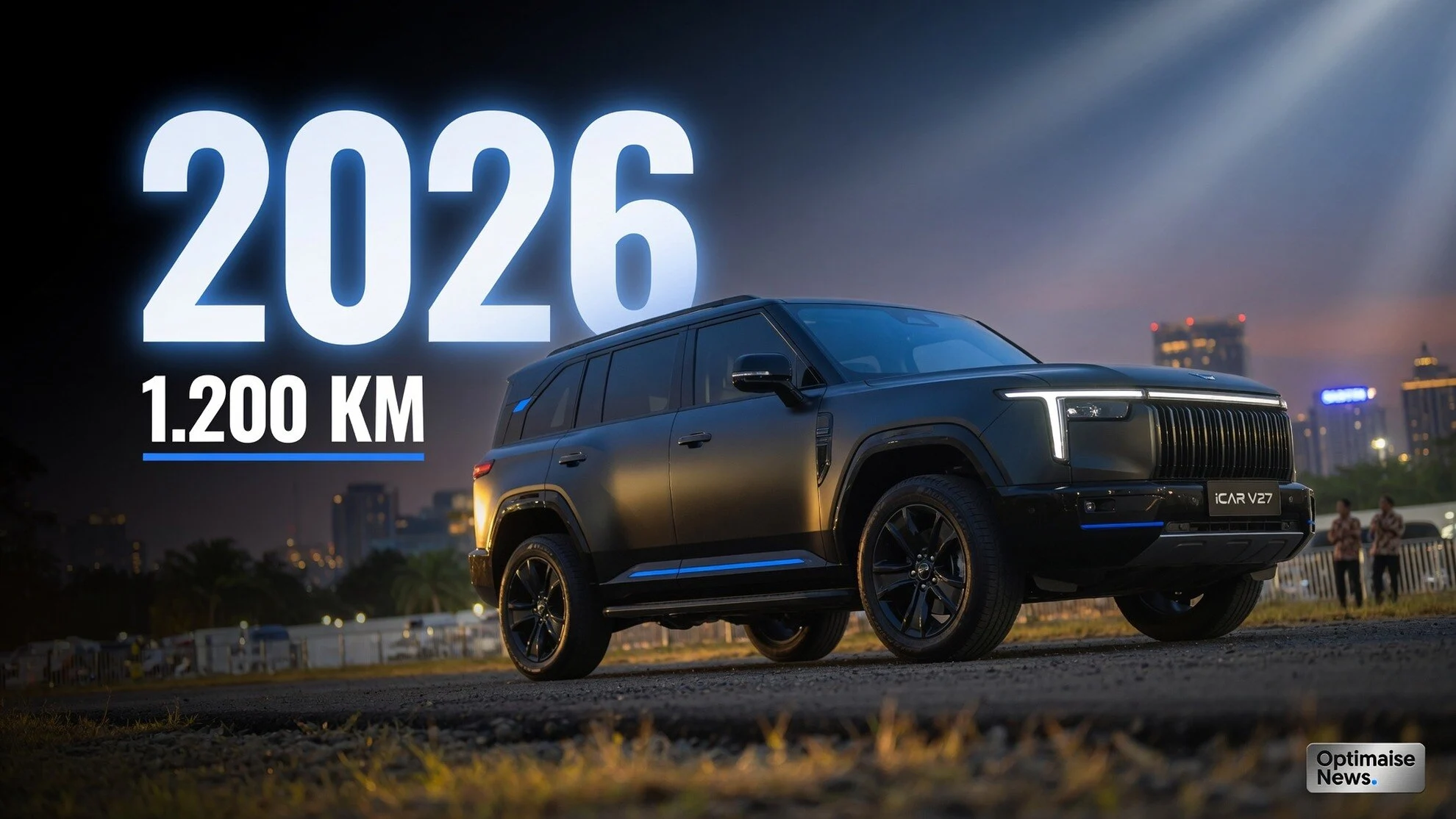iCAR V27 REEV 1.200 Km Siap Saingi Fortuner di GIIAS 2026