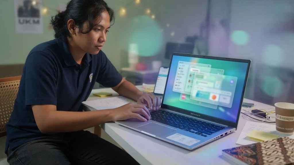 Vivobook 14 A1404: Kelas Menengah Multitasking Berbasis Intel