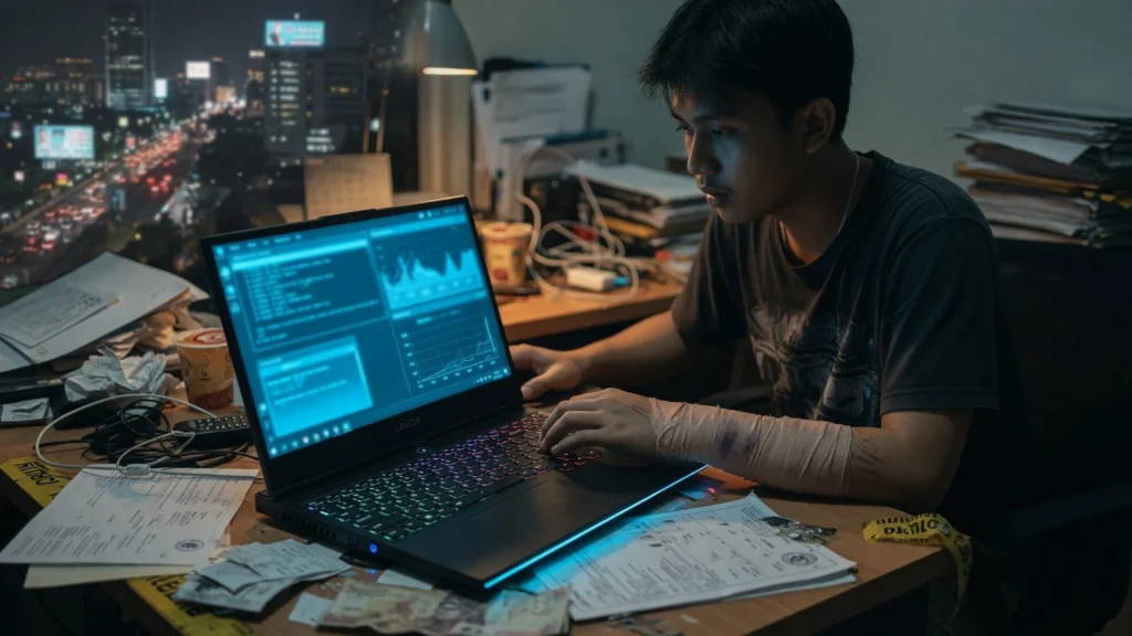 Luka Lengan Kiri Dibuat Sendiri Demi Surat Polisi