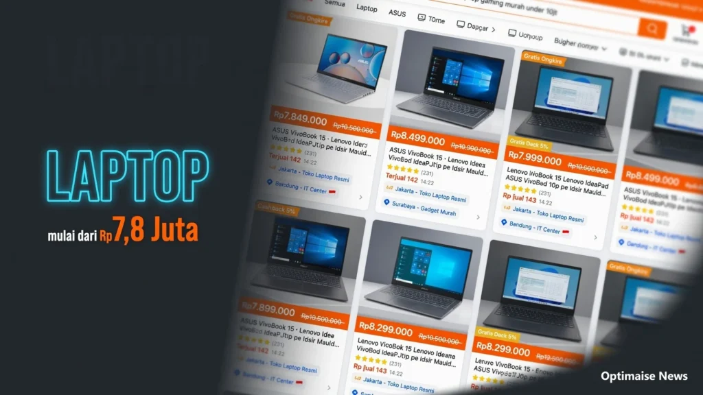 laptop Seharga Rp7,8 Juta