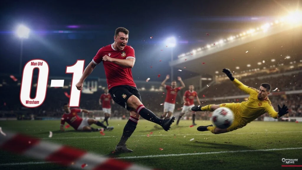 man utd vs wrexham 0-1: Carrick Kalah Perdana di Helsinki